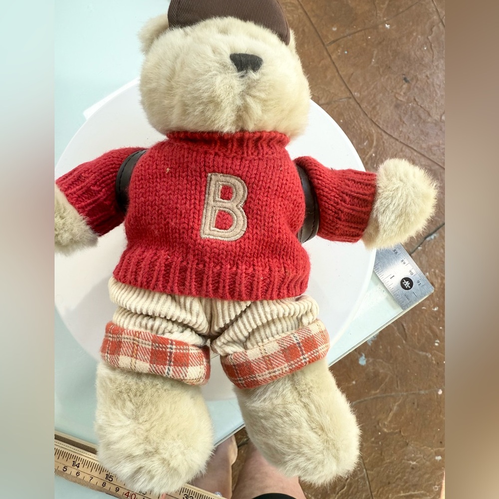 Starbucks Coffee Company Bearista  21th Edition 2002 Sweater Cord Pants Bags NWT